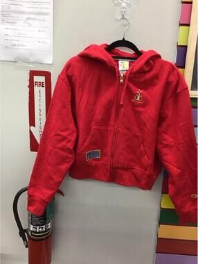 Champion women’s Olympic zipper hoodie XS red winter new target